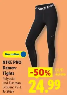 Lidl NIKE PRO Damen-Tights Angebot