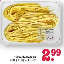 Scheck-in-Center Bavette Safran Angebot