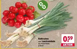 Wasgau Radieschen oder Lauchzwiebeln Angebot