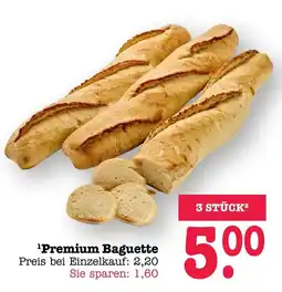 Scheck-in-Center Premium Baguette Angebot