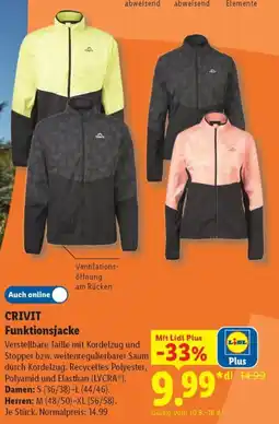 Lidl CRIVIT Funktionsjacke Angebot