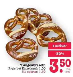 Scheck-in-Center Laugenbrezeln Angebot