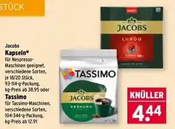 Wasgau Jacobs Kapseln Angebot