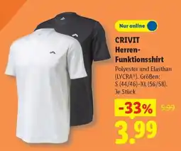 Lidl CRIVIT Herren-Funktionsshirt Angebot