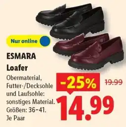 Lidl ESMARA Loafer Angebot