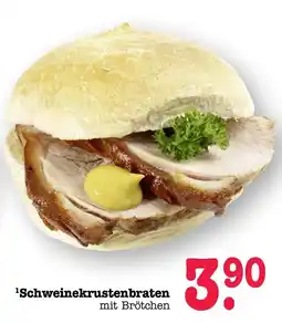 Scheck-in-Center Schweinekrustenbraten mit Brötchen Angebot