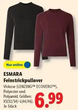 Lidl ESMARA Feinstrickpullover Angebot