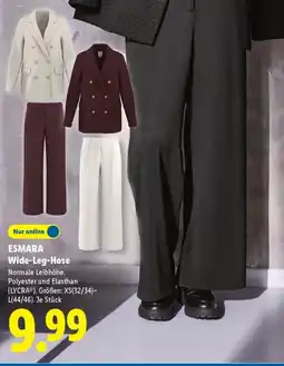 Lidl ESMARA Wide-Leg-Hose Angebot