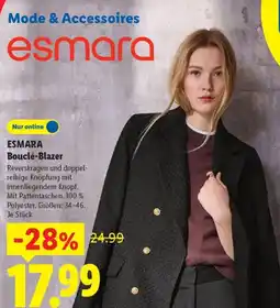 Lidl ESMARA Bouclé-Blazer Angebot