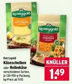 Wasgau Kerrygold Käsescheiben oder Reibekäse Angebot