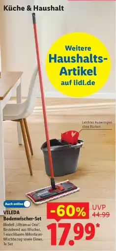 Lidl VILEDA Bodenwischer-Set Angebot