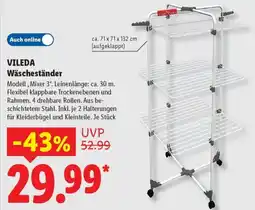 Lidl VILEDA Wäscheständer Angebot