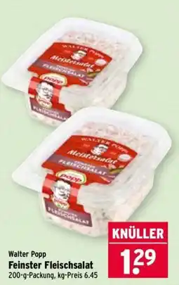 Wasgau Walter Popp Feinster Fleischsalat Angebot