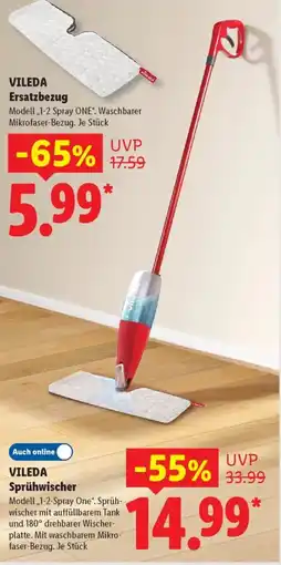 Lidl VILEDA Sprühwischer Angebot