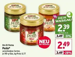 Wasgau Oro Di Parma Pesto Angebot
