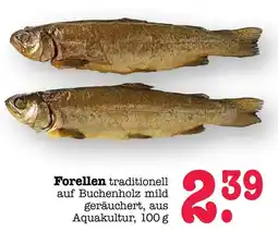 Scheck-in-Center Forellen traditionell Angebot