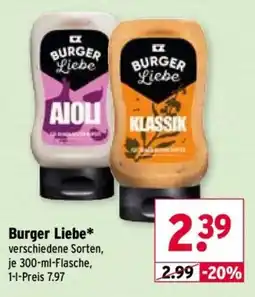 Wasgau Burger Liebe Aioli Angebot