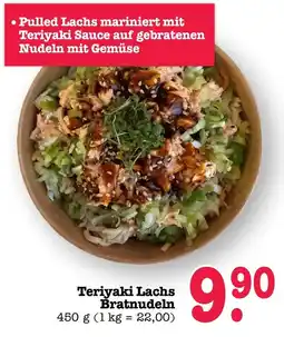 Scheck-in-Center Teriyaki Lachs Bratnudeln Angebot