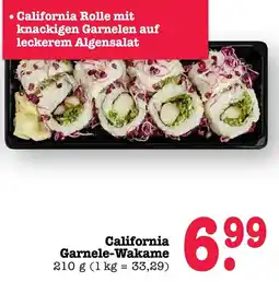 Scheck-in-Center California Garnele-Wakame Angebot