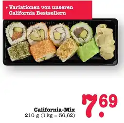 Scheck-in-Center California-Mix Angebot
