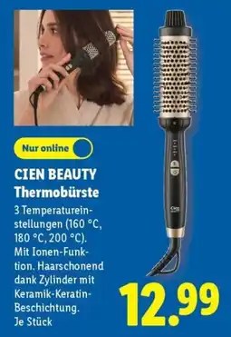 Lidl CIEN BEAUTY Thermobürste Angebot
