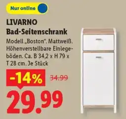 Lidl LIVARNO Bad-Seitenschrank Angebot