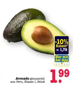 Scheck-in-Center Avocado Angebot