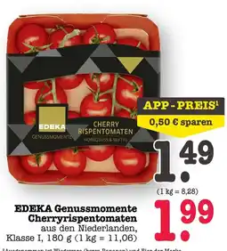 Scheck-in-Center EDEKA Genussmomente Cherryrispentomaten Angebot