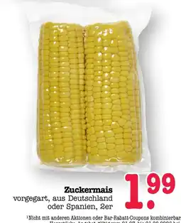 Scheck-in-Center Zuckerm Mais Angebot
