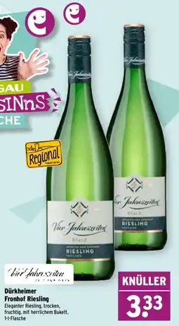 Wasgau Dürkheimer Fronhof Riesling Angebot