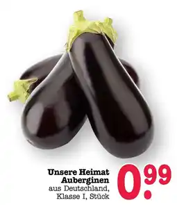 Scheck-in-Center Unsere Heimat Auberginen Angebot