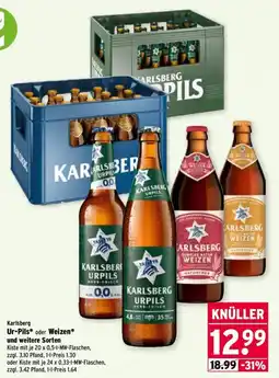 Wasgau Karlsberg Ur-Pils* oder Weizen* Angebot