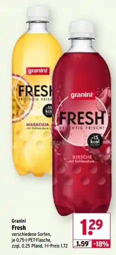 Wasgau Granini Fresh Angebot