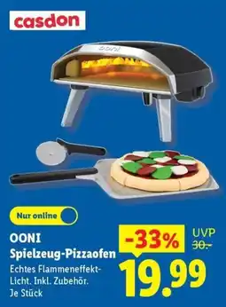Lidl OONI Spielzeug-Pizzaofen Angebot