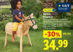 Lidl LUPILU Holzpferd Angebot