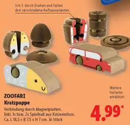 Lidl ZOOOFARI Kratzpappe Angebot