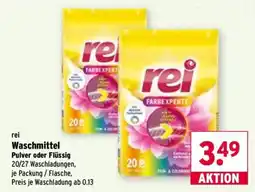 Wasgau rei Waschmittel Angebot