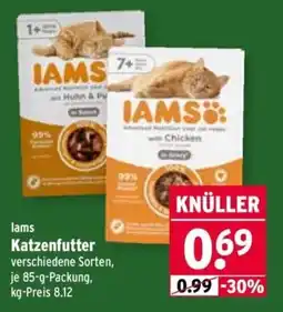 Wasgau Iams Katzenfutter Angebot