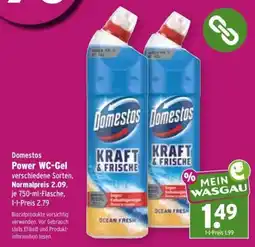 Wasgau Domestos Power WC-Gel Angebot
