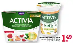 Scheck-in-Center Danone Activia oder Kefir Angebot