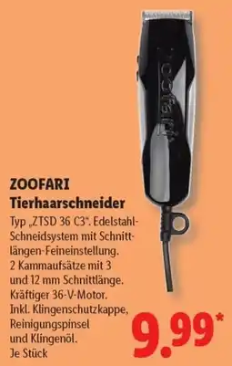 Lidl ZOOOFARI Tierhaarschneider Angebot