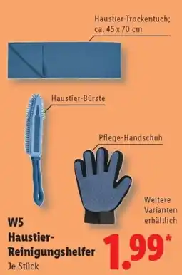 Lidl W5 Haustier-Reinigungshelfer Angebot