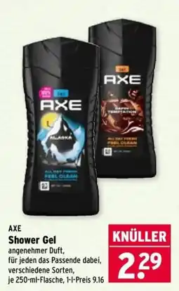 Wasgau AXE Shower Gel Angebot