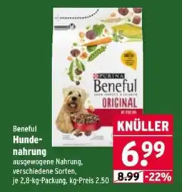 Wasgau Beneful Hunde-nahrung Angebot