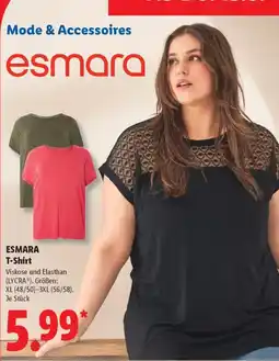 Lidl ESMARA T-Shirt Angebot