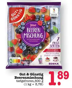 Scheck-in-Center Gut & Günstig Beerenmischung Angebot