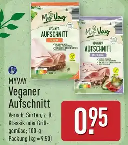 Aldi Nord MY VAY Veganer Aufschnitt Angebot