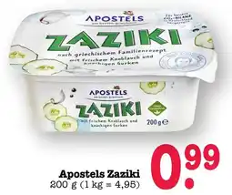 Scheck-in-Center Apostels Zaziki Angebot