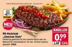 Wasgau Rib Hacksteak "American Style" Angebot