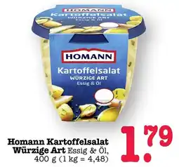 Scheck-in-Center Homann Kartoffelsalat Würzige Art Essig & Öl Angebot
